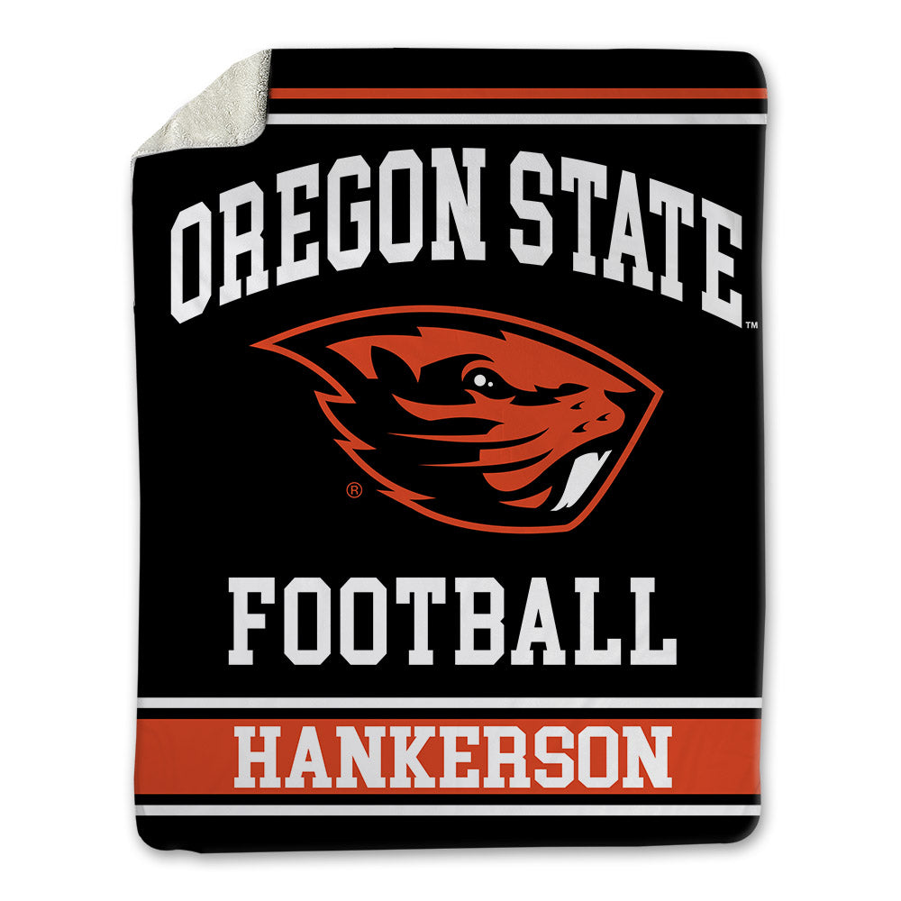 Oregon State - NCAA Football : Anthony Hankerson - Blanket-0