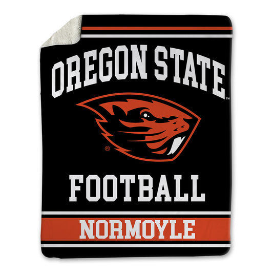 Oregon State - NCAA Football : Jake Normoyle - Blanket-0