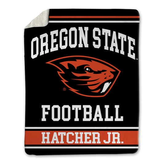 Oregon State - NCAA Football : Cornell Hatcher Jr. - Blanket-0