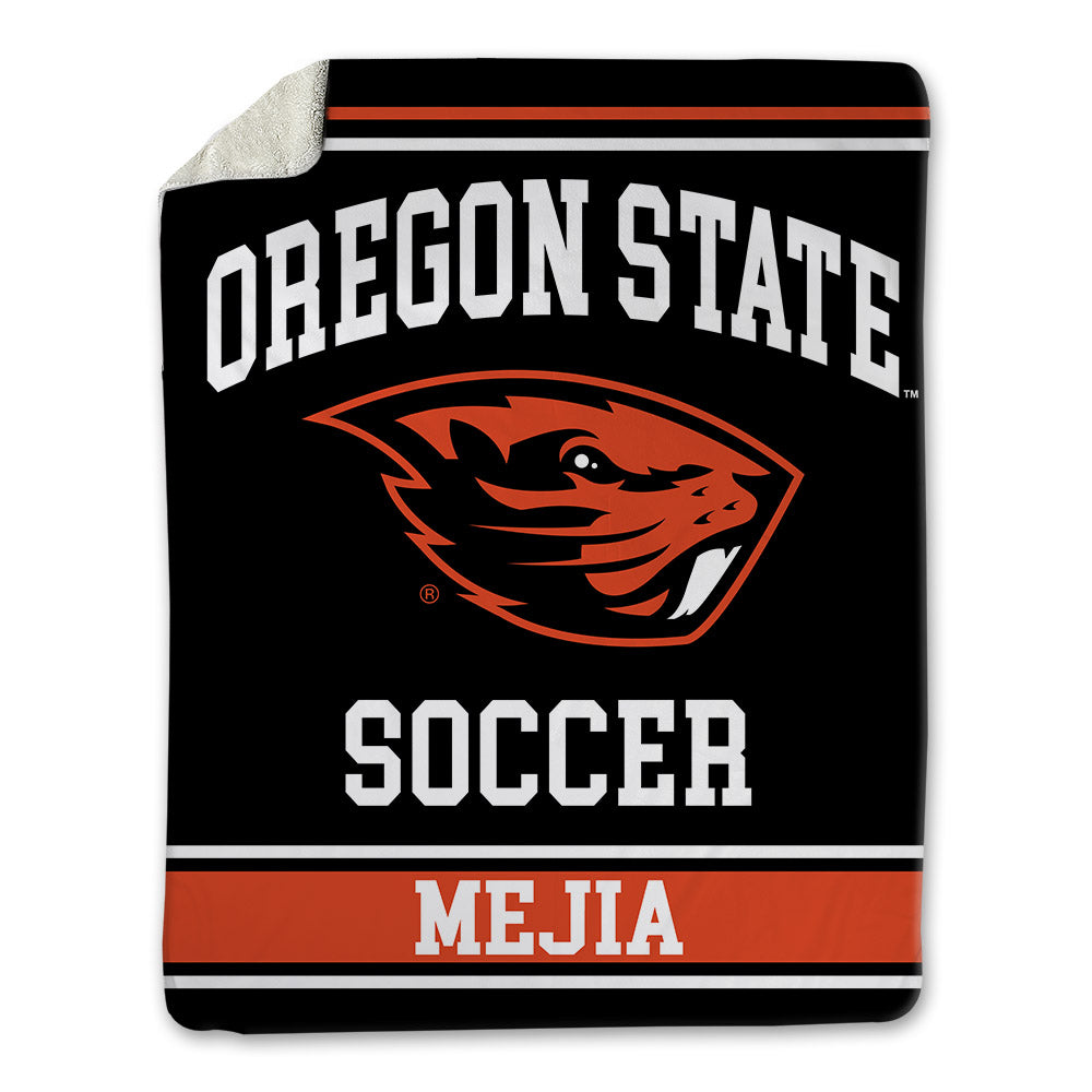 Oregon State - NCAA Women's Soccer : Nathalie Mejia - Blanket-0