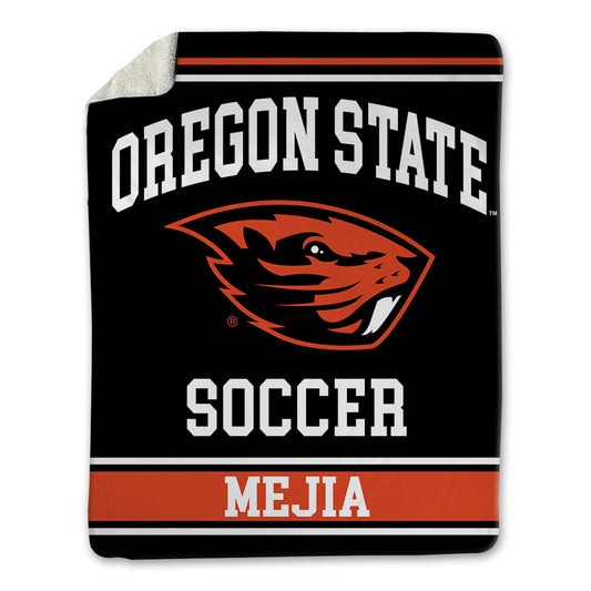 Oregon State - NCAA Women's Soccer : Nathalie Mejia - Blanket-0
