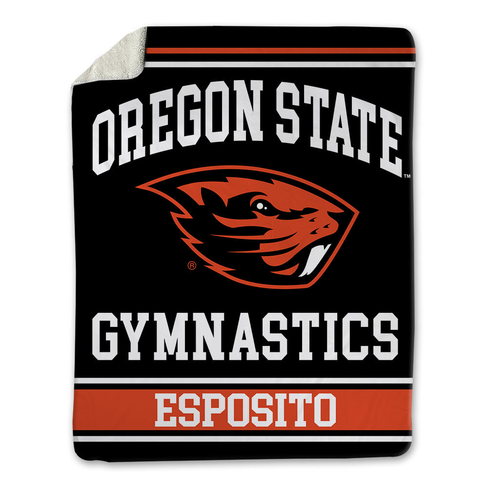 Oregon State - NCAA Women's Gymnastics : Sophia Esposito - Blanket-0