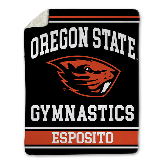 Oregon State - NCAA Women's Gymnastics : Sophia Esposito - Blanket-0
