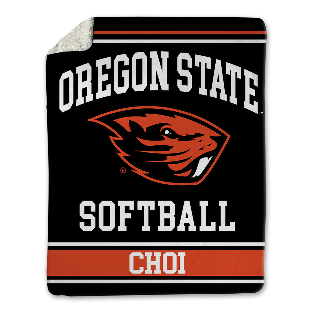 Oregon State - NCAA Softball : Makenna Choi - Blanket-0