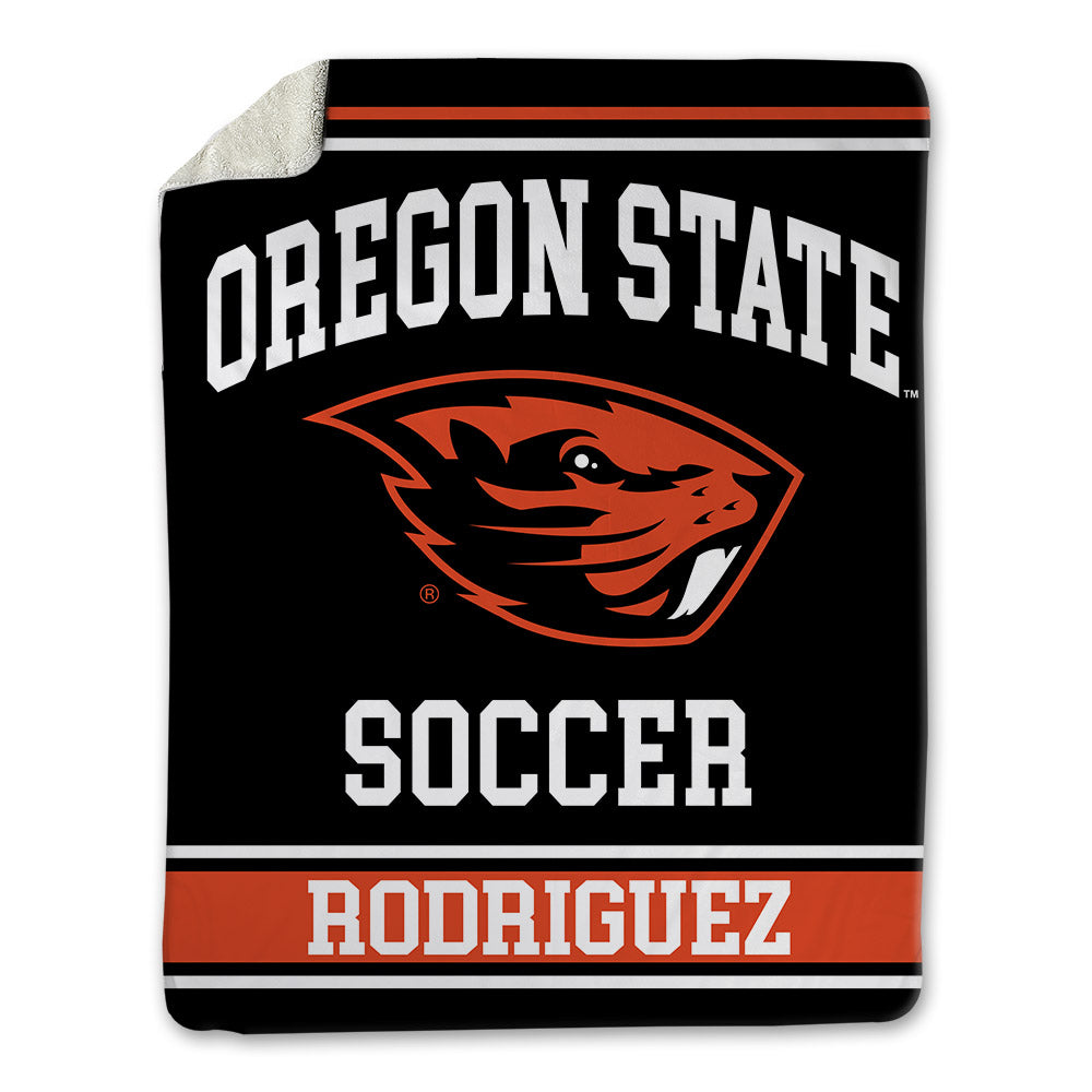 Oregon State - NCAA Men's Soccer : Diego Rodriguez - Blanket-0