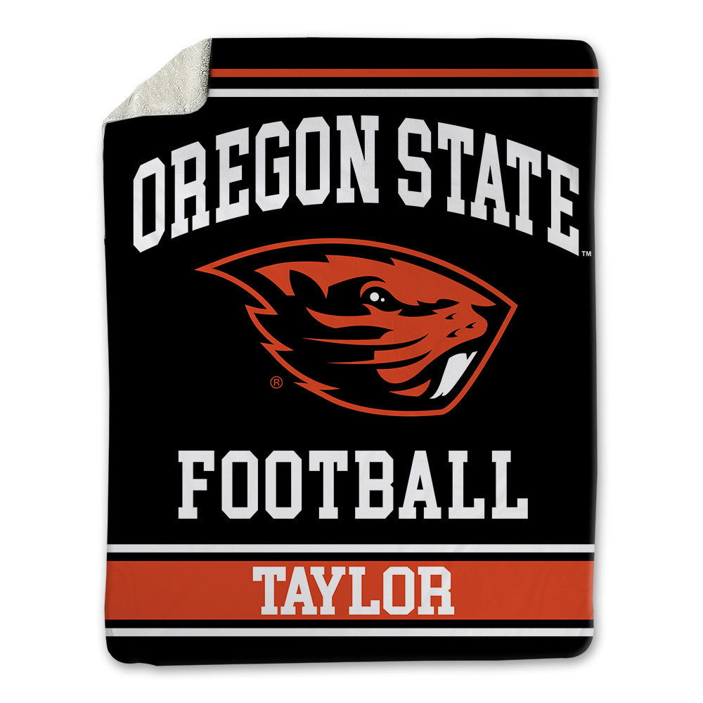 Oregon State - NCAA Football : Nikko Taylor - Blanket-0