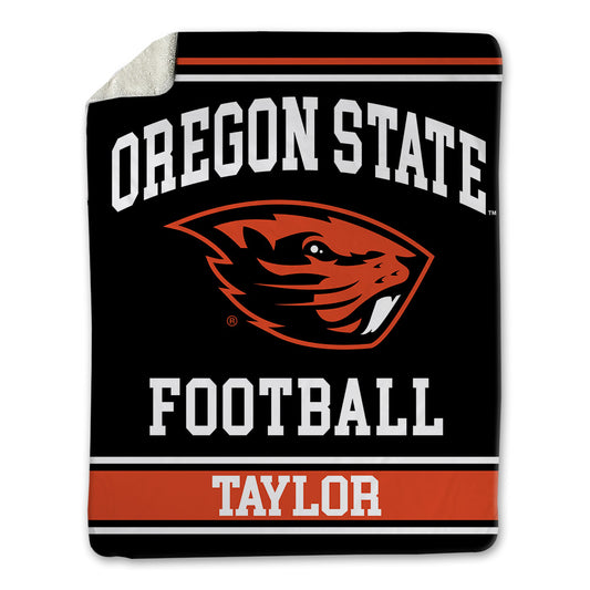 Oregon State - NCAA Football : Nikko Taylor - Blanket-0