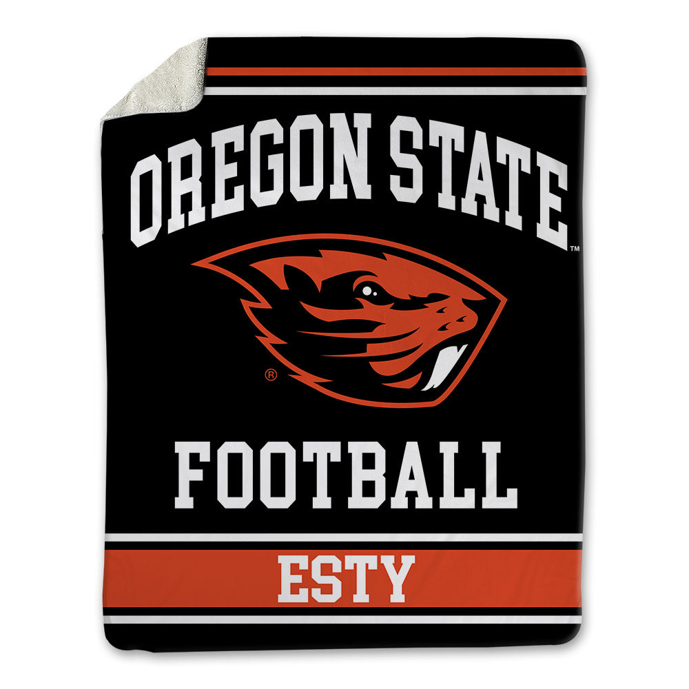Oregon State - NCAA Football : Zander Esty - Blanket-0