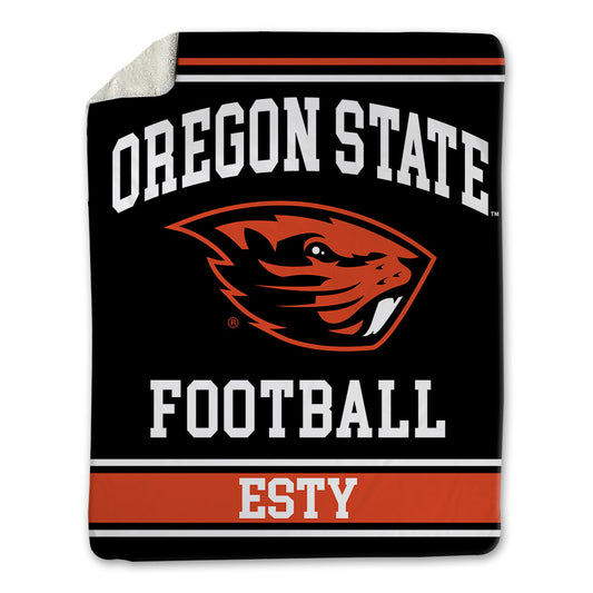 Oregon State - NCAA Football : Zander Esty - Blanket-0