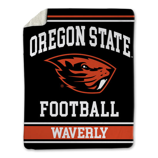 Oregon State - NCAA Football : T'Andre Waverly - Blanket-0