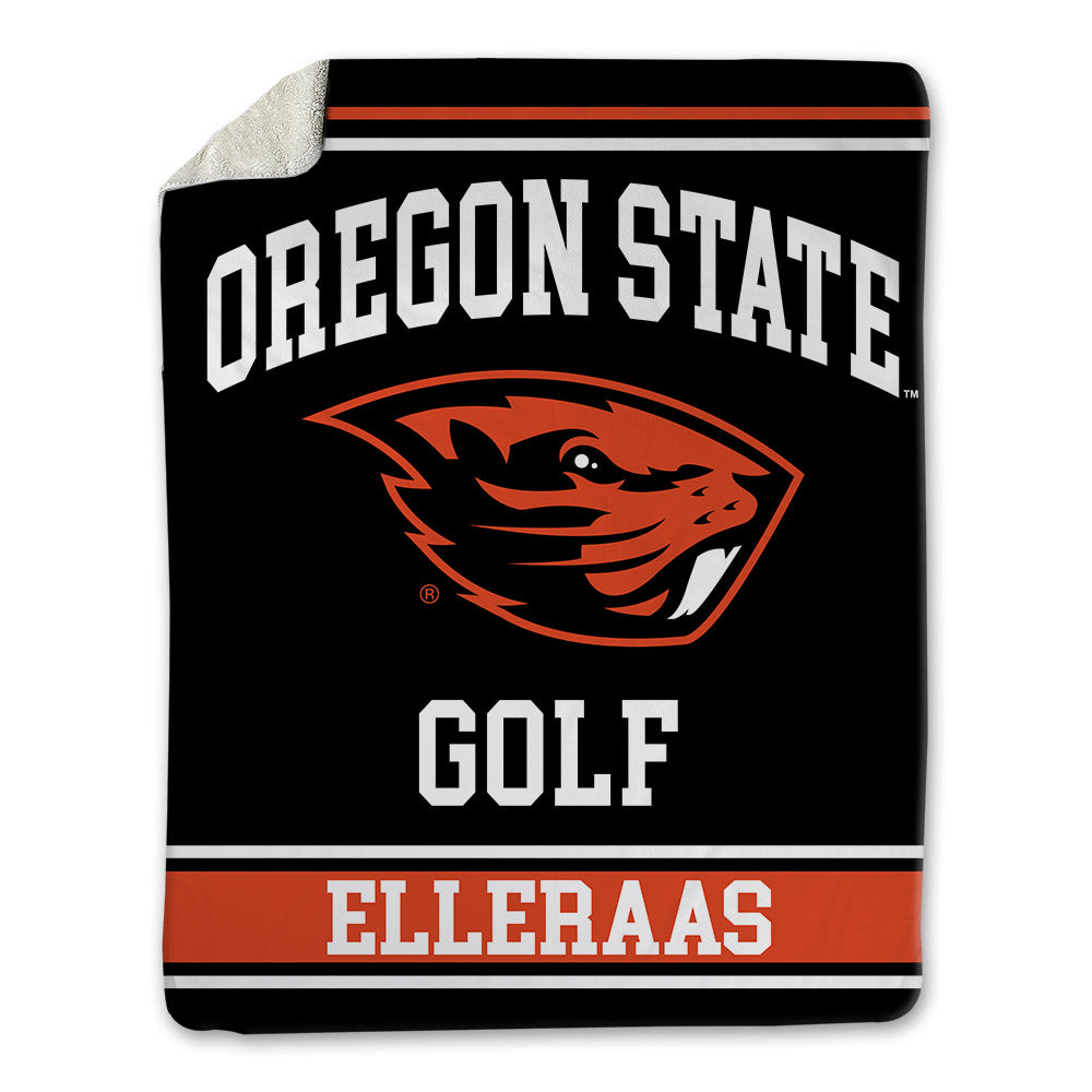 Oregon State - NCAA Men's Golf : Ethan Elleraas - Blanket-0