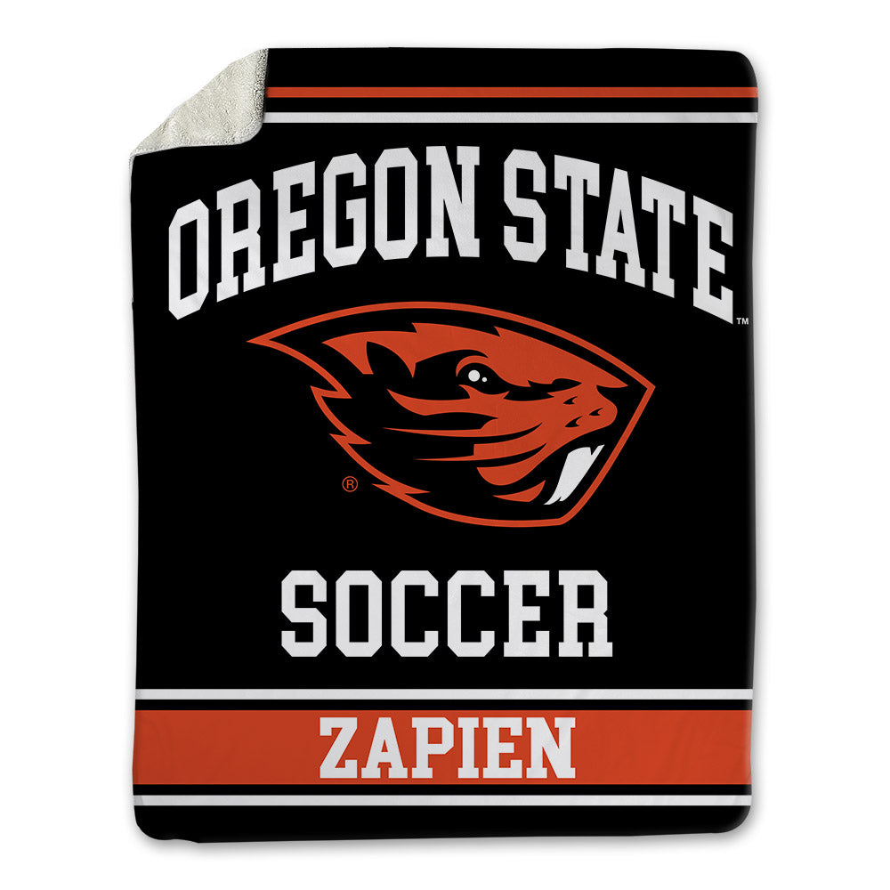 Oregon State - NCAA Men's Soccer : Jacob Zapien - Blanket-0