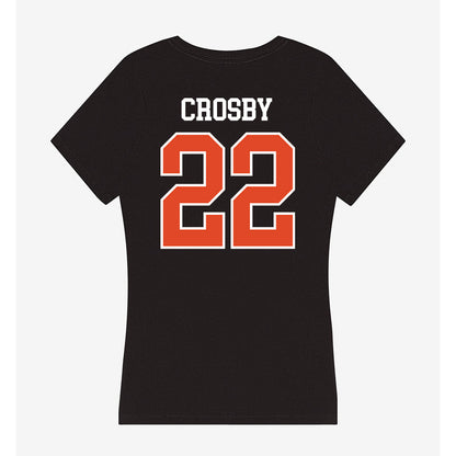 Oregon State - NCAA Football : Marquis Crosby - Women's V-Neck T-Shirt-1