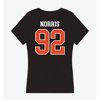 Oregon State - NCAA Football : Nick Norris - Women's V-Neck T-Shirt-1