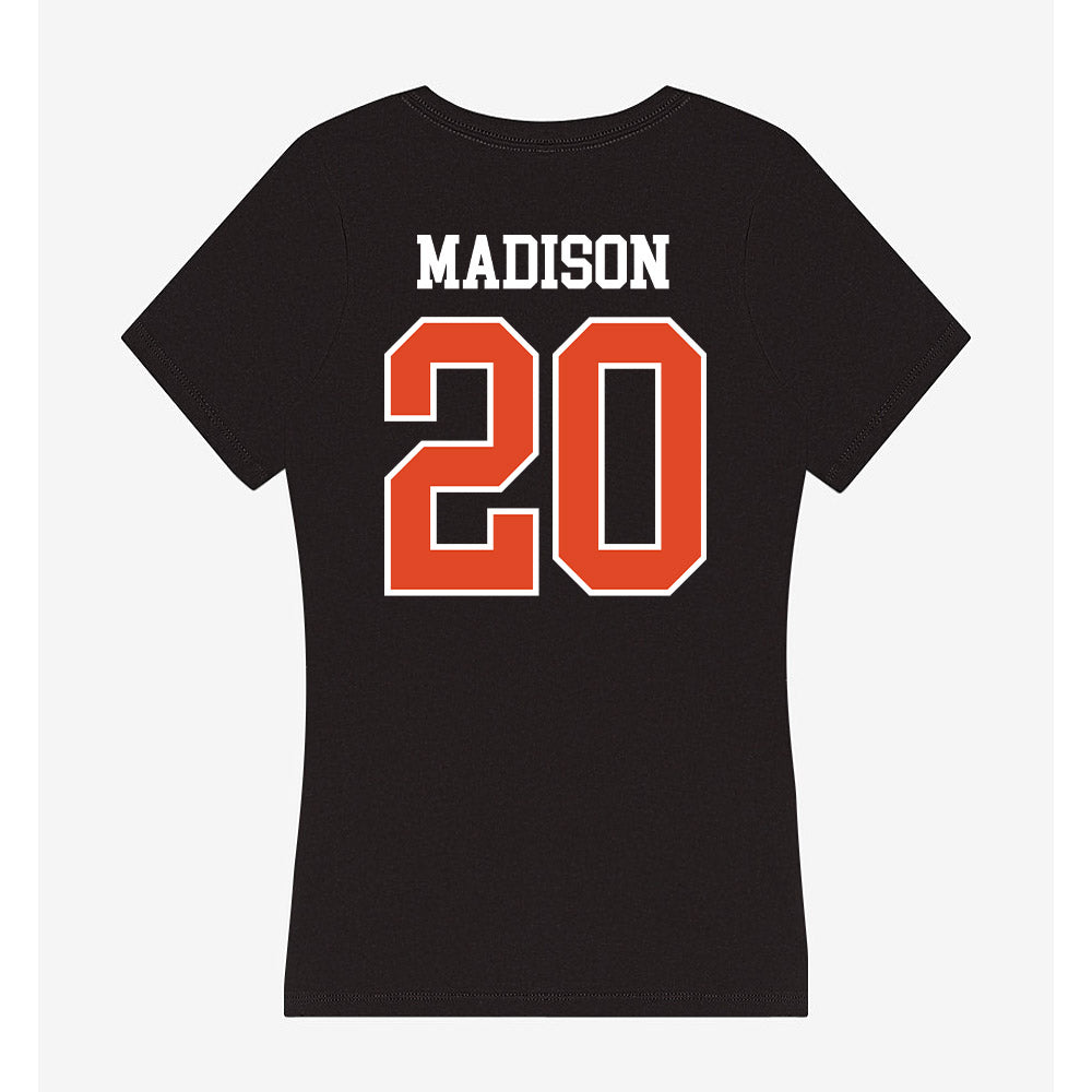 Oregon State - NCAA Football : David Madison - Women's V-Neck T-Shirt-1