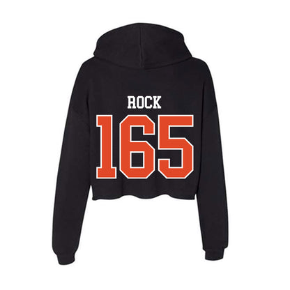 Oregon State - NCAA Wrestling : keller rock - Women's Crop Fleece Hoodie-1
