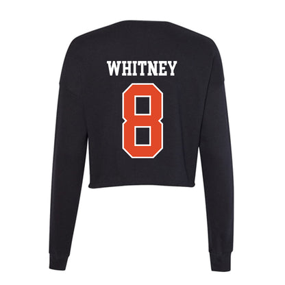 Oregon State - NCAA Baseball : Dax Whitney - Women's Cropped Crew Fleece-1