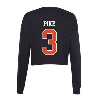 Oregon State - NCAA Baseball : Mason Pike - Women's Cropped Crew Fleece-1