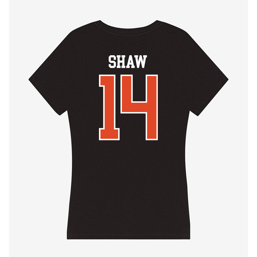 Oregon State - NCAA Football : Kord Shaw - Women's V-Neck T-Shirt-1