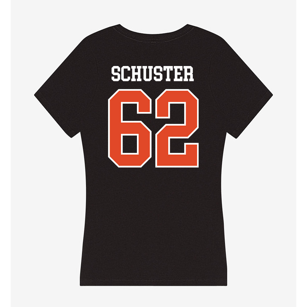 Oregon State - NCAA Football : Jacob Schuster - Women's V-Neck T-Shirt-1