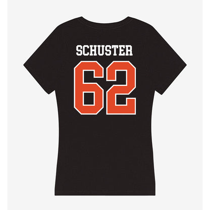 Oregon State - NCAA Football : Jacob Schuster - Women's V-Neck T-Shirt-1