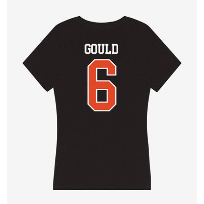 Oregon State - NCAA Women's Volleyball : Bridget Gould - Women's V-Neck T-Shirt-1