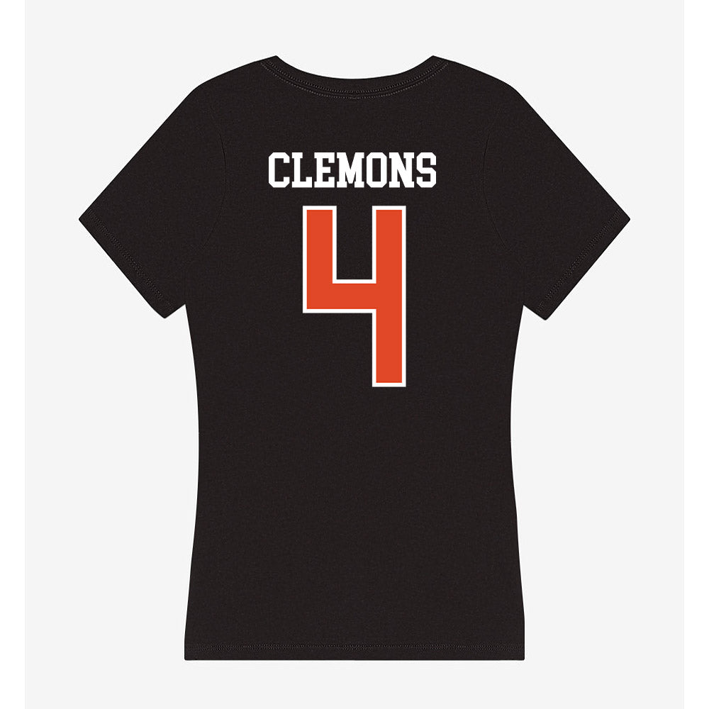 Oregon State - NCAA Football : Darrius Clemons - Women's V-Neck T-Shirt-1