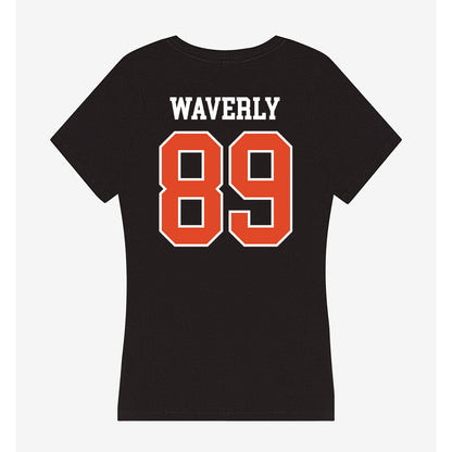 Oregon State - NCAA Football : T'Andre Waverly - Women's V-Neck T-Shirt-1