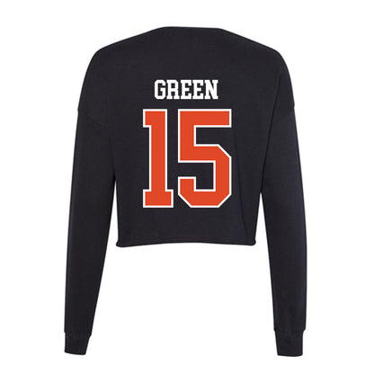 Oregon State - NCAA Women's Volleyball : Cheyenne Green - Women's Cropped Crew Fleece-1