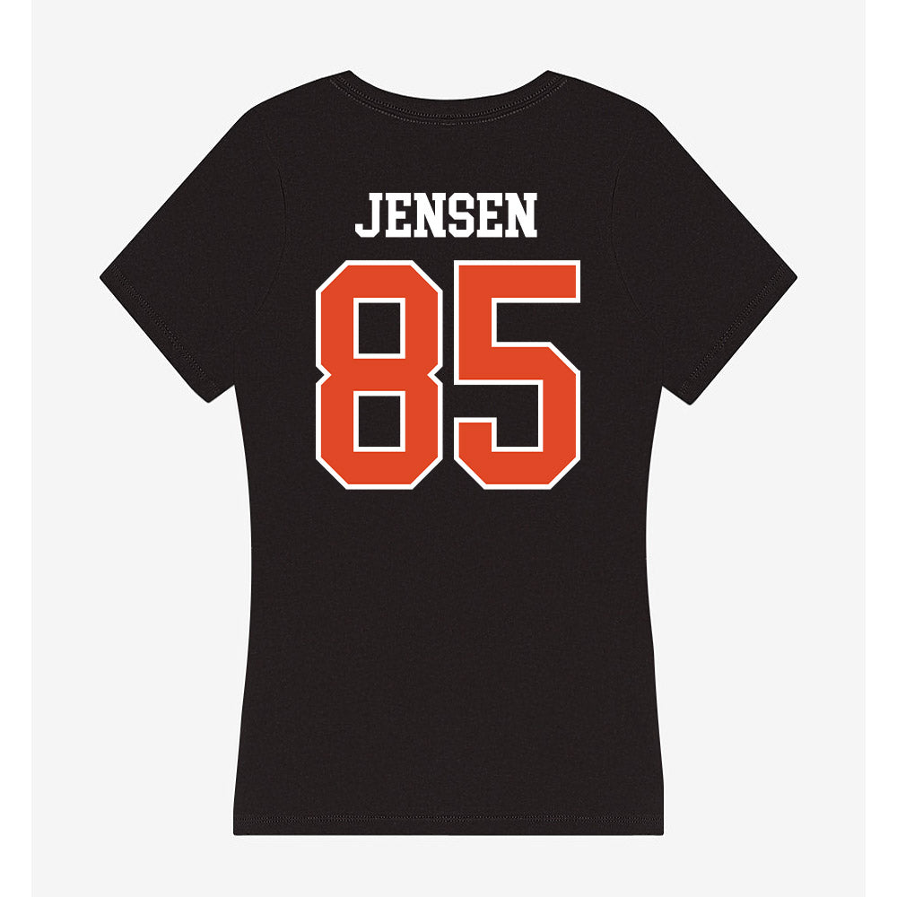 Oregon State - NCAA Football : Cooper Jensen - Women's V-Neck T-Shirt-1