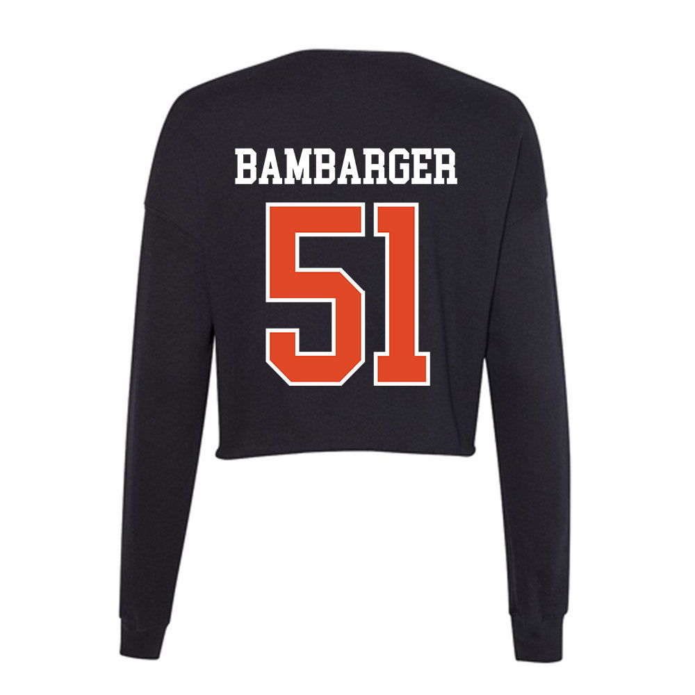 Oregon State - NCAA Softball : Paige Bambarger - Women's Cropped Crew Fleece-1