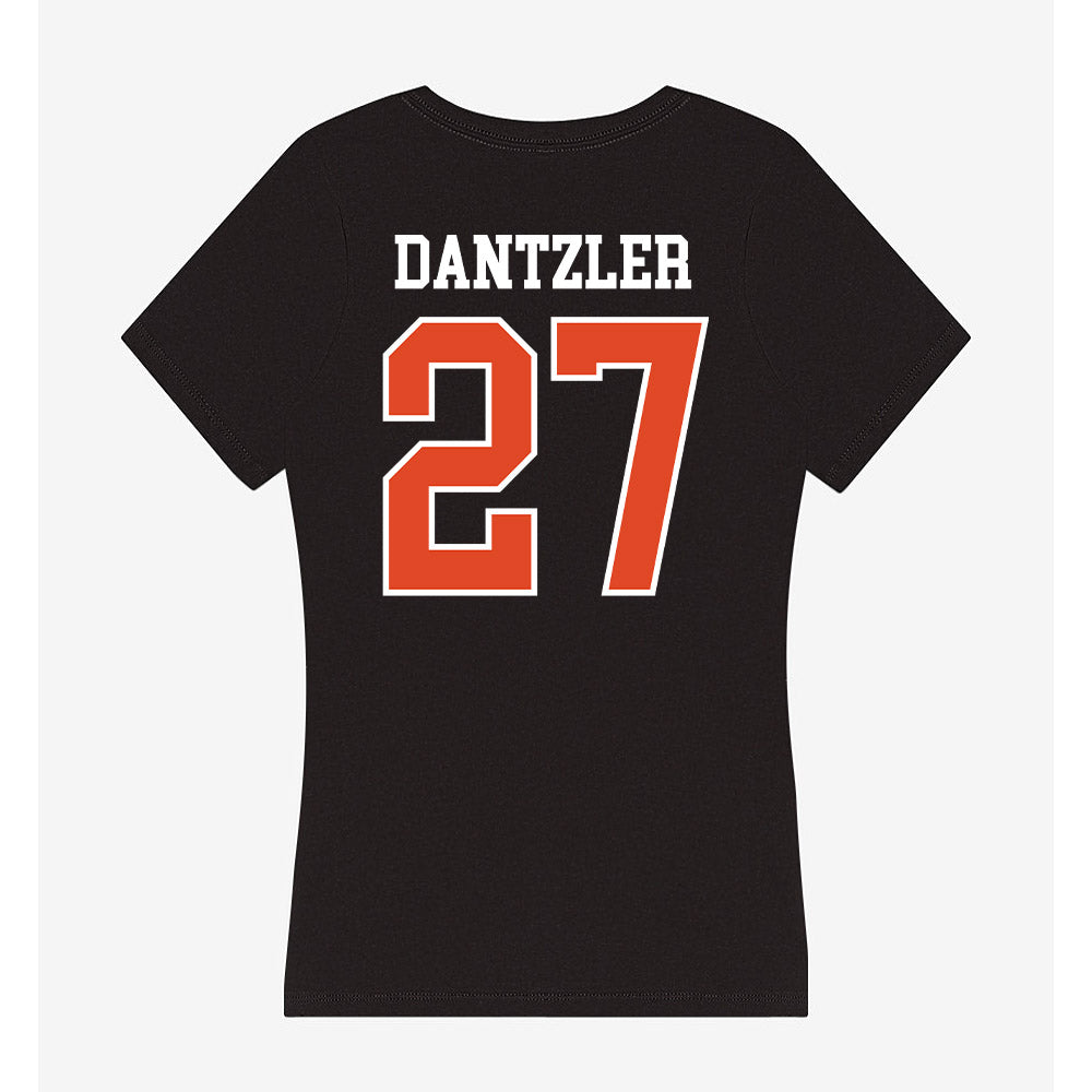 Oregon State - NCAA Football : Bleu Dantzler - Women's V-Neck T-Shirt-1