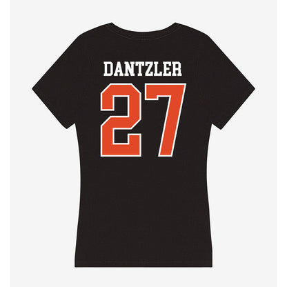 Oregon State - NCAA Football : Bleu Dantzler - Women's V-Neck T-Shirt-1