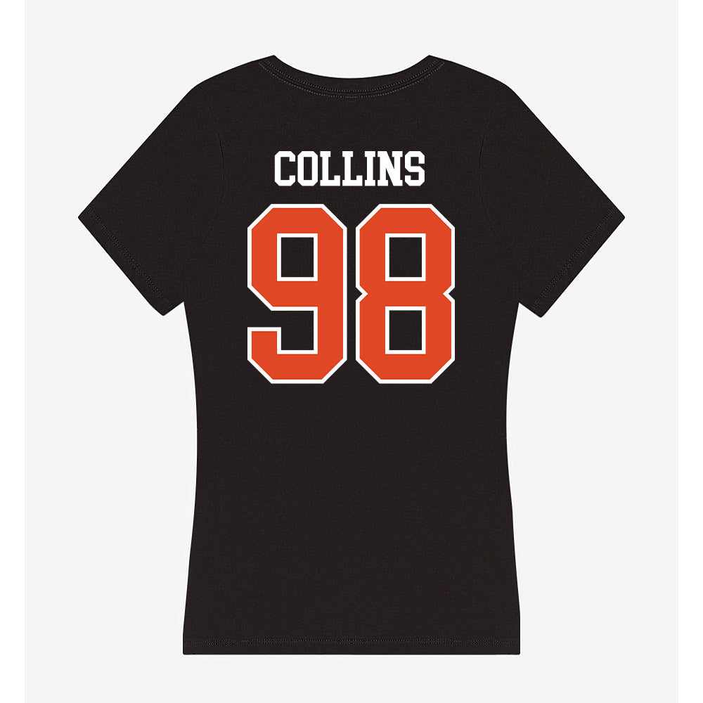 Oregon State - NCAA Football : Thomas Collins - Women's V-Neck T-Shirt-1