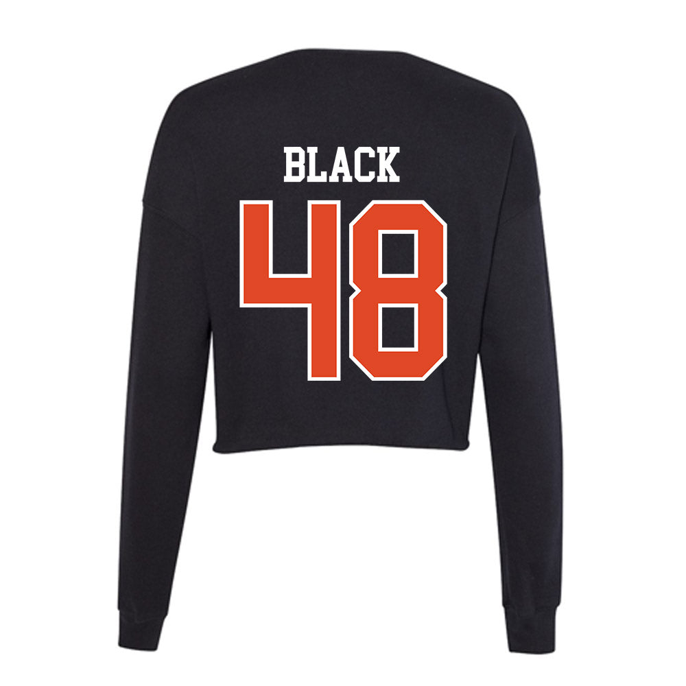 Oregon State - NCAA Football : Dylan Black - Women's Cropped Crew Fleece-1