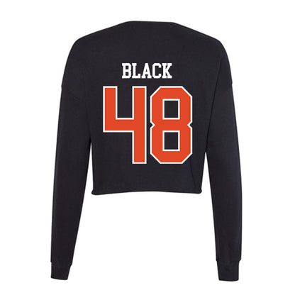 Oregon State - NCAA Football : Dylan Black - Women's Cropped Crew Fleece-1