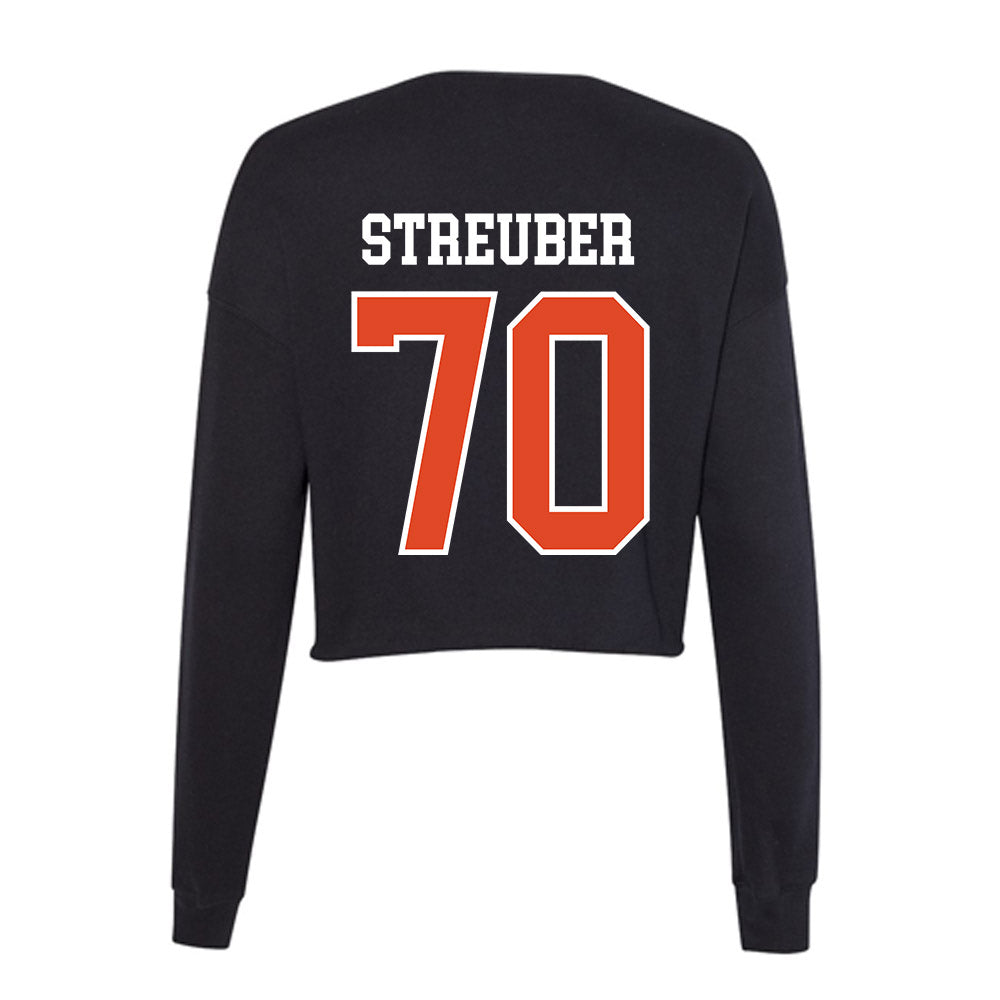 Oregon State - NCAA Softball : Amelia Streuber - Women's Cropped Crew Fleece-1