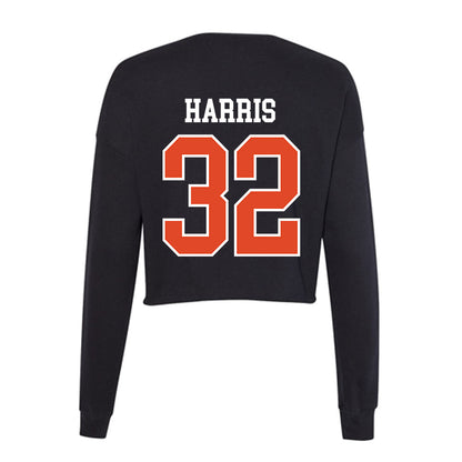 Oregon State - NCAA Football : Walker Harris - Women's Cropped Crew Fleece-1