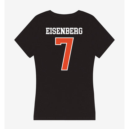 Oregon State - NCAA Men's Soccer : Max Eisenberg - Women's V-Neck T-Shirt-1