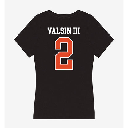 Oregon State - NCAA Football : Jimmy Valsin III - Women's V-Neck T-Shirt-1