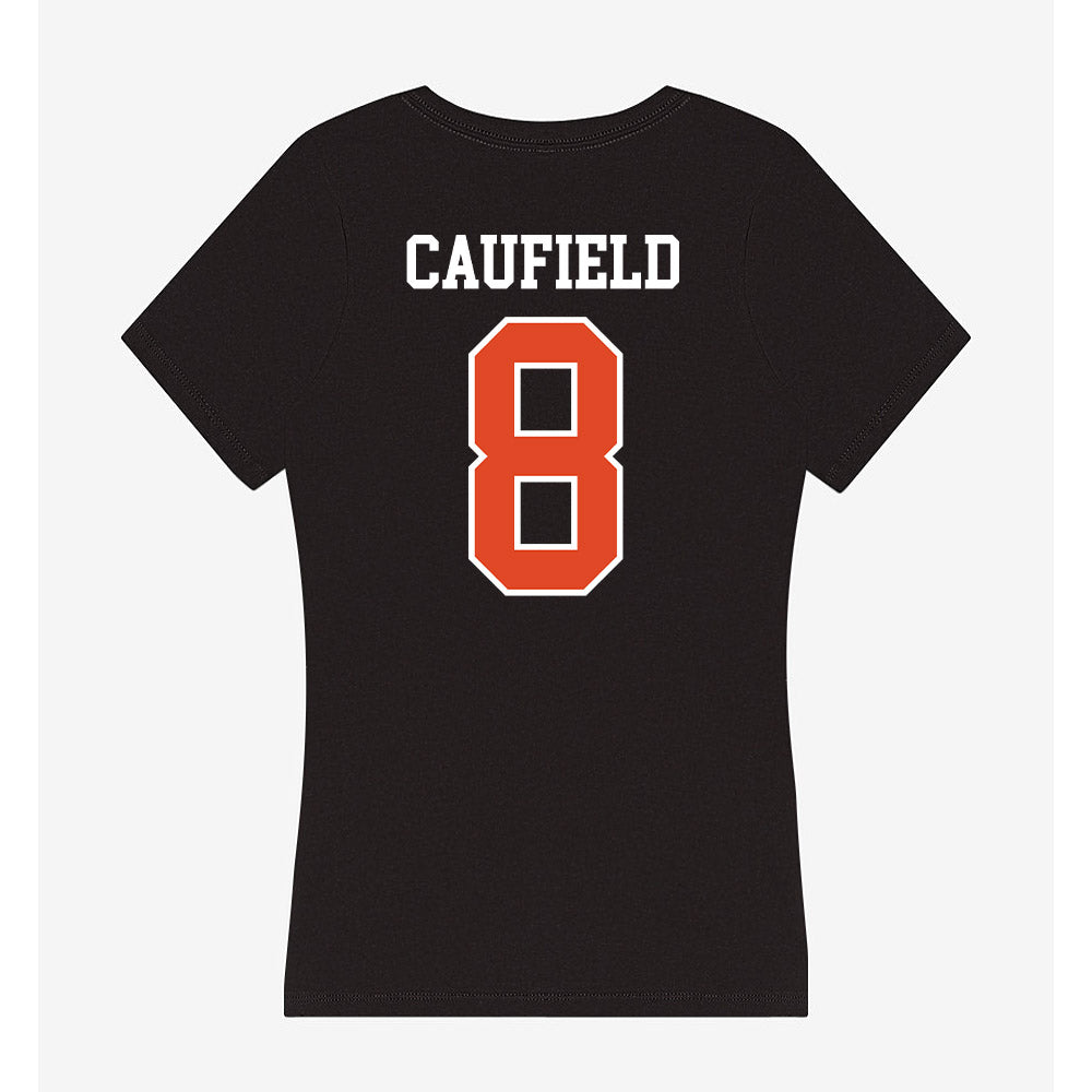 Oregon State - NCAA Football : Bryce Caufield - Women's V-Neck T-Shirt-1