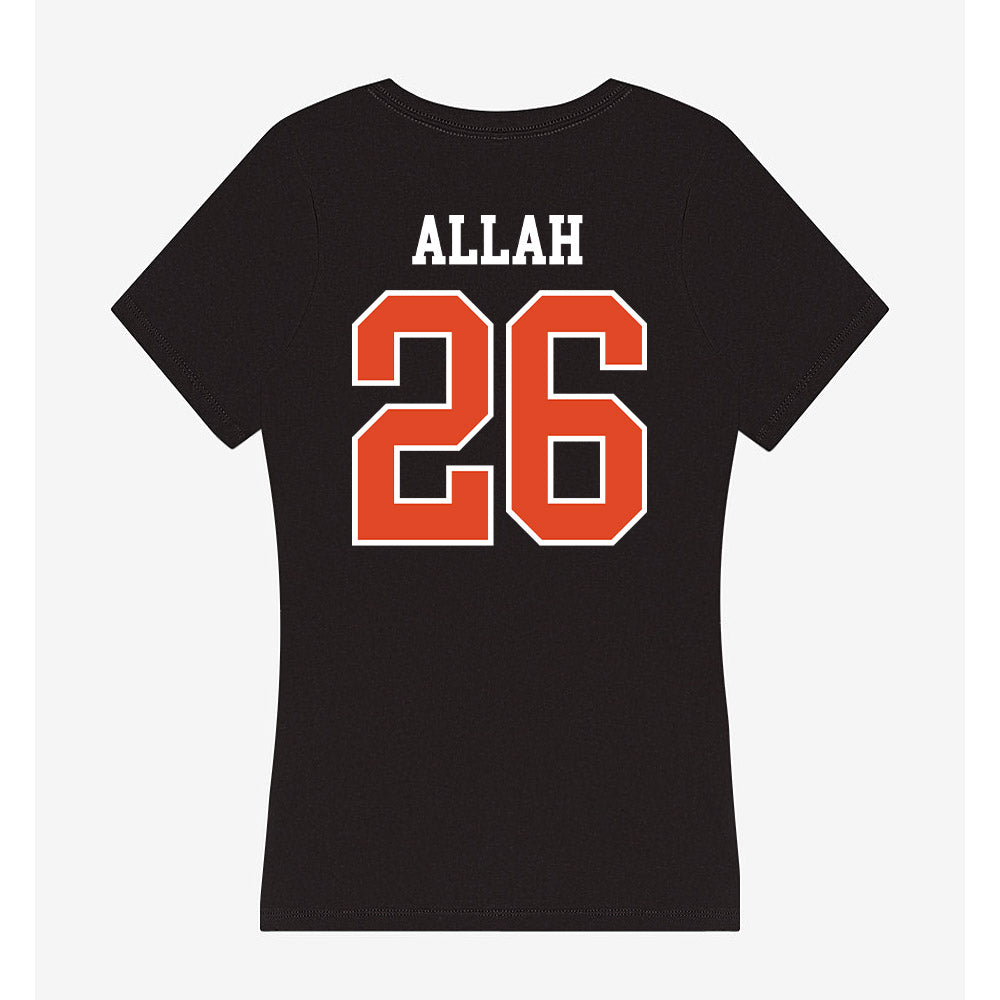 Oregon State - NCAA Football : Salahadin Allah - Women's V-Neck T-Shirt-1