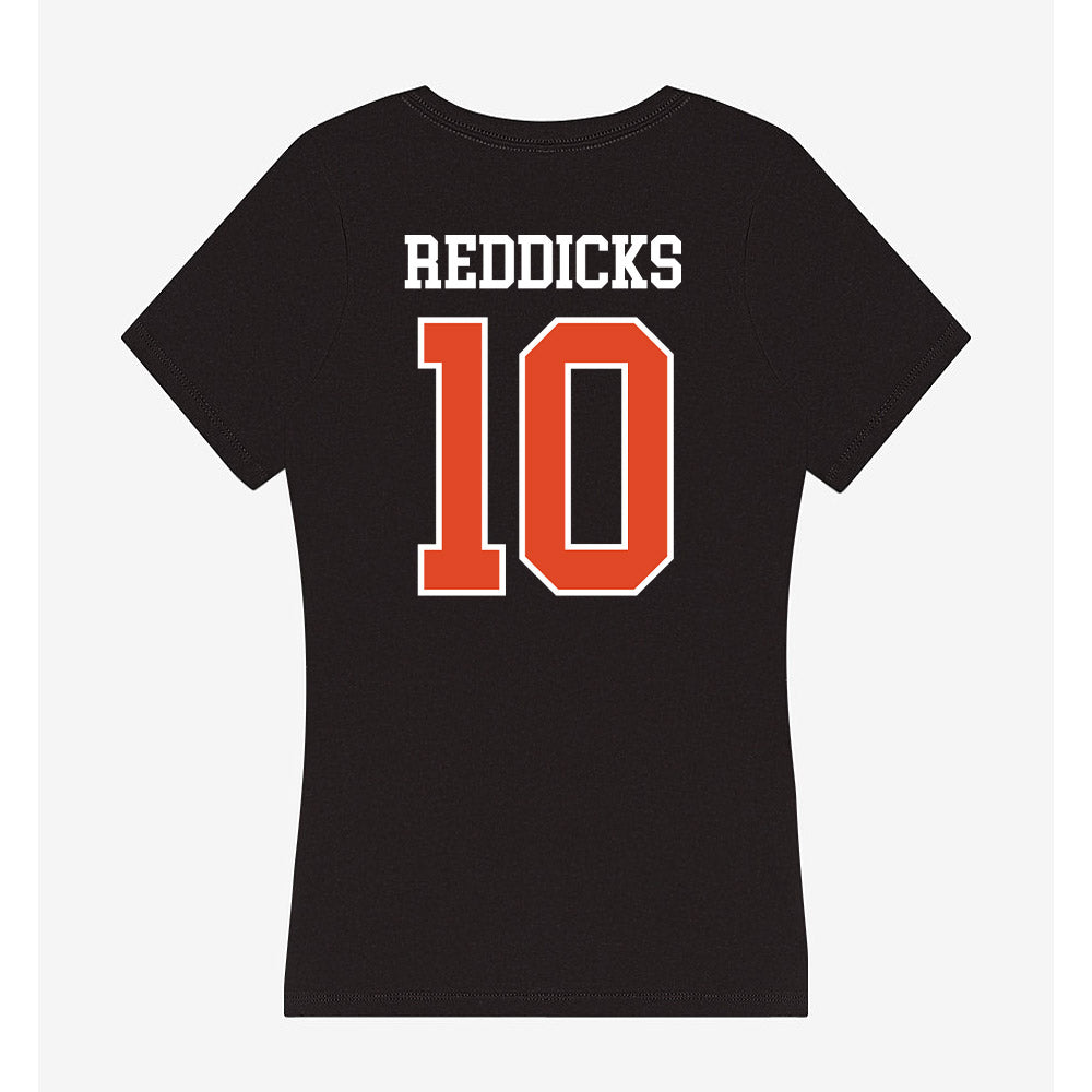 Oregon State - NCAA Football : Taz Reddicks - Women's V-Neck T-Shirt-1