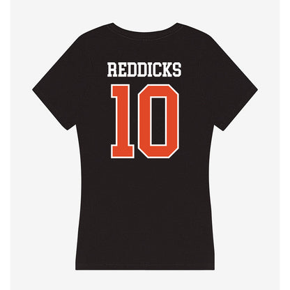 Oregon State - NCAA Football : Taz Reddicks - Women's V-Neck T-Shirt-1