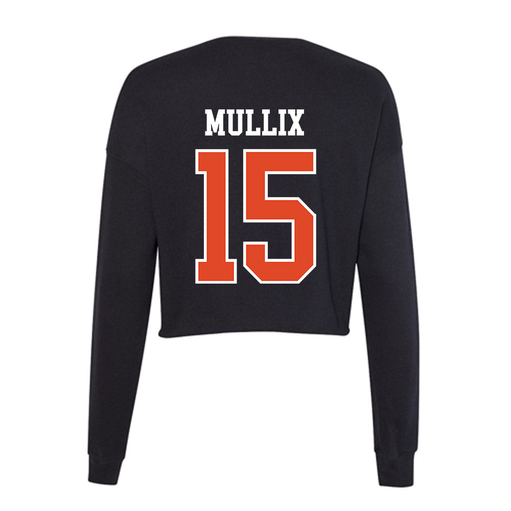 Oregon State - NCAA Football : Tahjae Mullix - Women's Cropped Crew Fleece-1