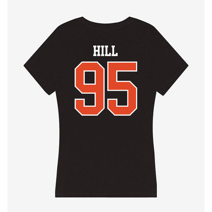 Oregon State - NCAA Football : Tygee Hill - Women's V-Neck T-Shirt-1