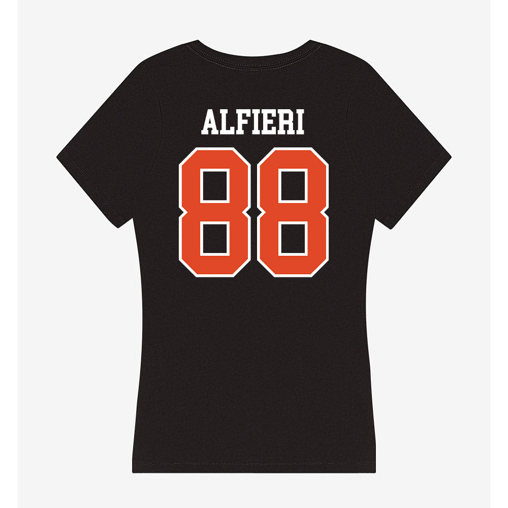 Oregon State - NCAA Football : Andy Alfieri - Women's V-Neck T-Shirt-1