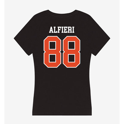 Oregon State - NCAA Football : Andy Alfieri - Women's V-Neck T-Shirt-1