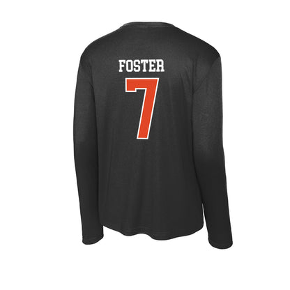 Oregon State - NCAA Football : Dexter Foster - Activewear Long Sleeve T-Shirt-1