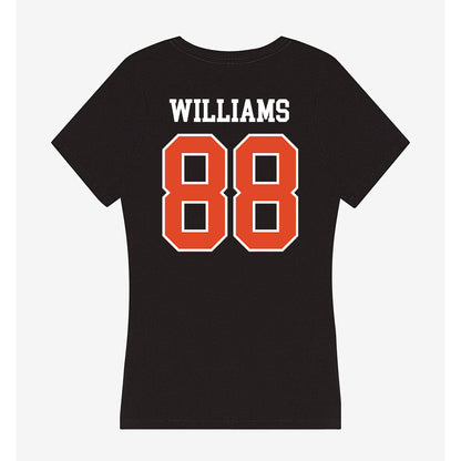 Oregon State - NCAA Football : Riley Williams - Women's V-Neck T-Shirt-1
